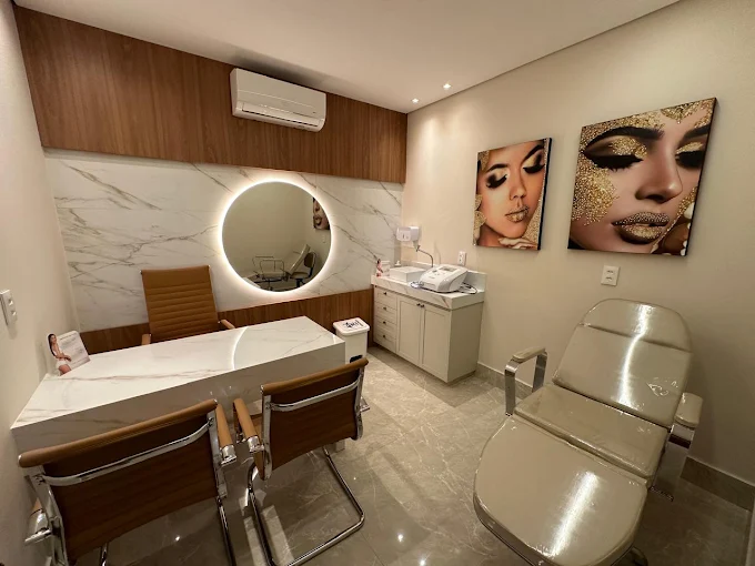Sala de tratamento da Exclusiv Conceito Estético